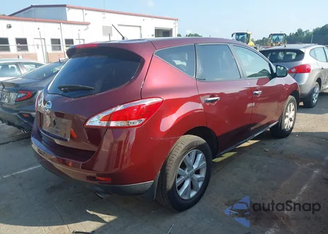 2012 Nissan Murano S from USA, damaged, VIN JN8AZ1MUXCW119869